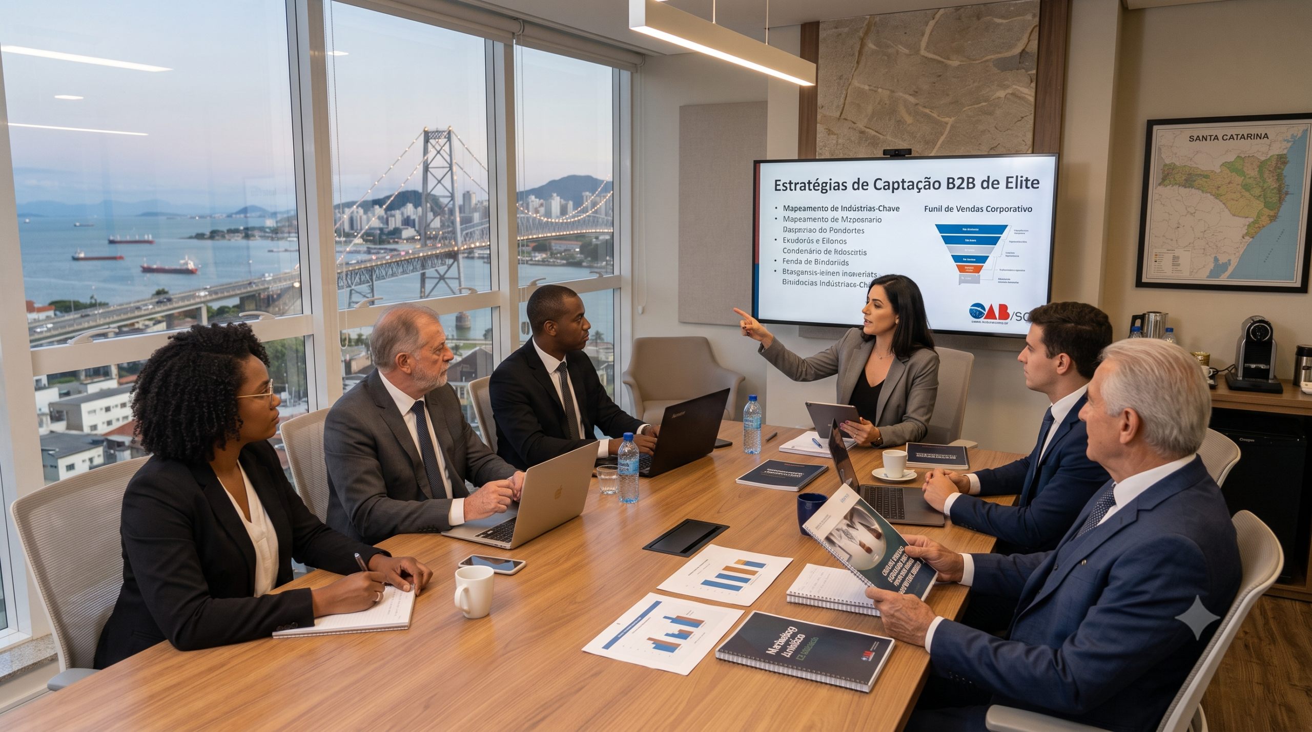 Estratégias para Advogados: Captação B2B de Elite